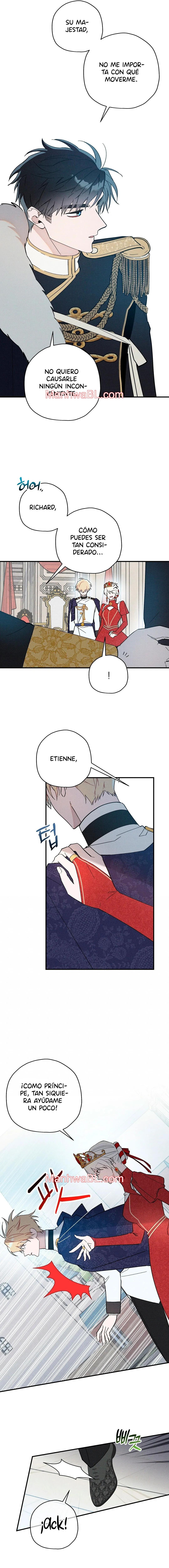 Ocultando que el maldito príncipe es un omega - Capítulo 4 manhwa