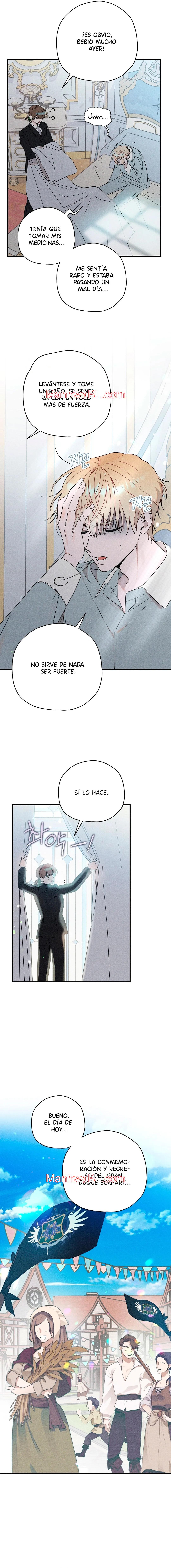 Ocultando que el maldito príncipe es un omega - Capítulo 4 manhwa