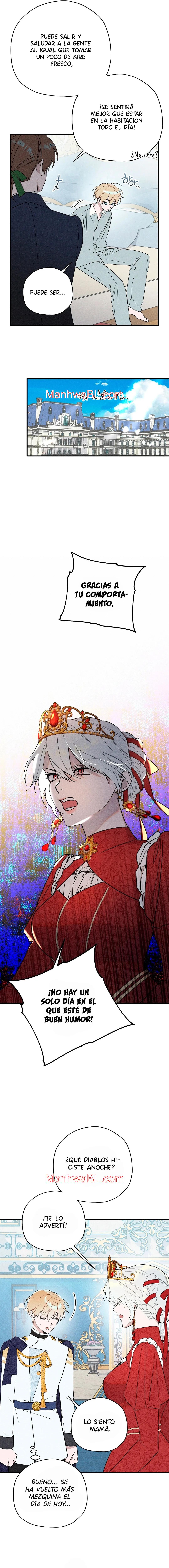 Ocultando que el maldito príncipe es un omega - Capítulo 4 manhwa