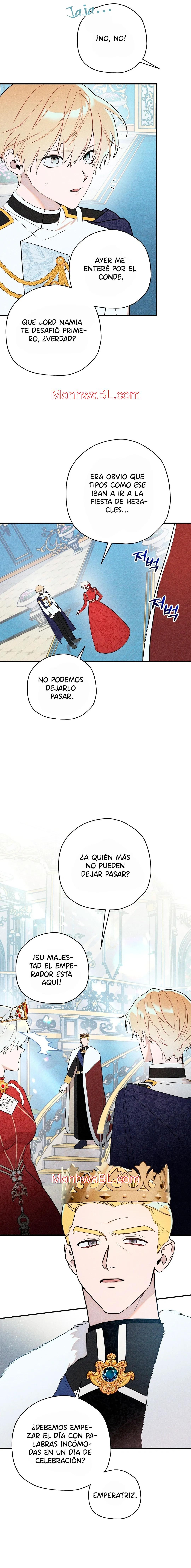 Ocultando que el maldito príncipe es un omega - Capítulo 4 manhwa