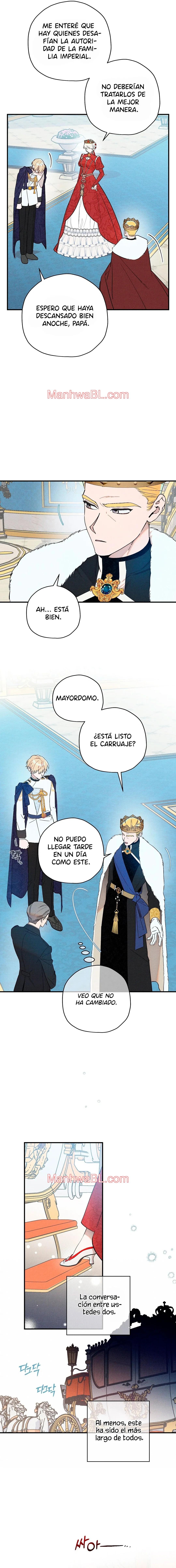 Ocultando que el maldito príncipe es un omega - Capítulo 4 manhwa