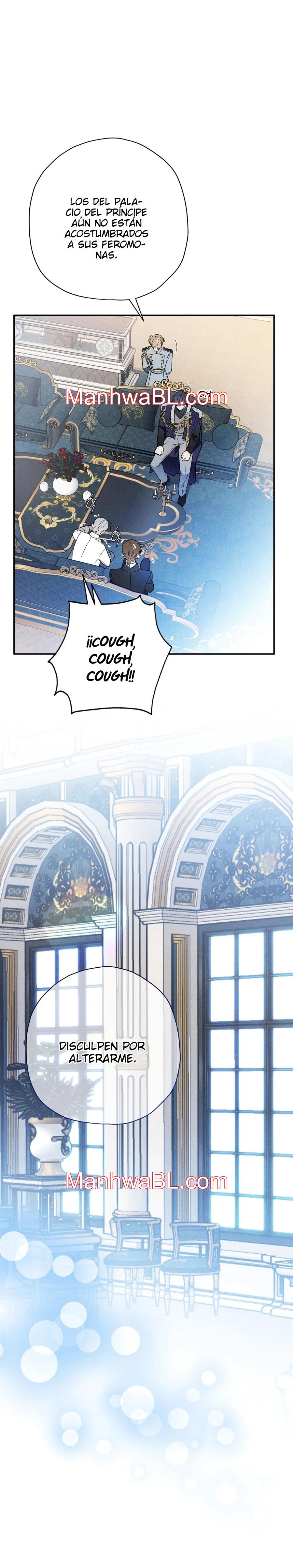 Ocultando que el maldito príncipe es un omega - Capítulo 38 manhwa