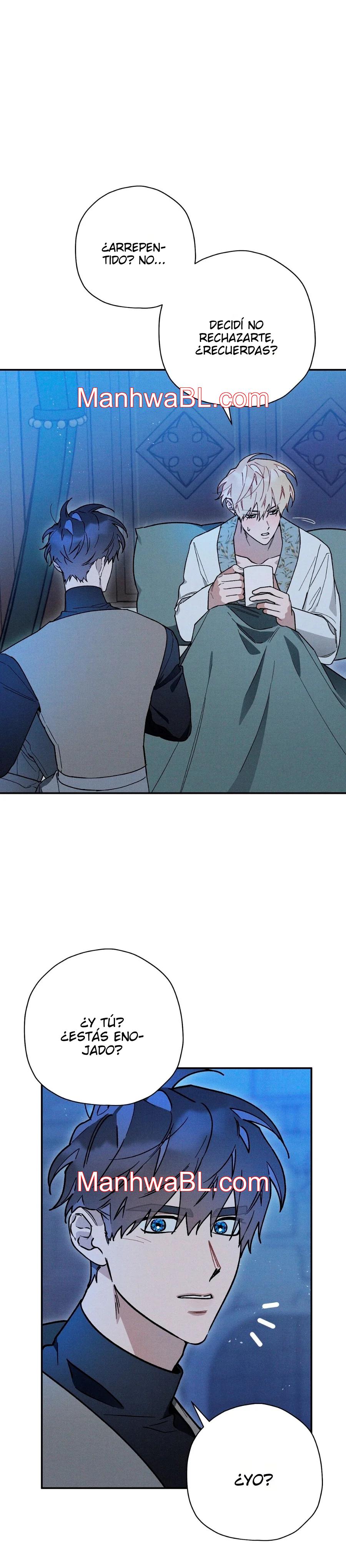 Ocultando que el maldito príncipe es un omega - Capítulo 38 manhwa