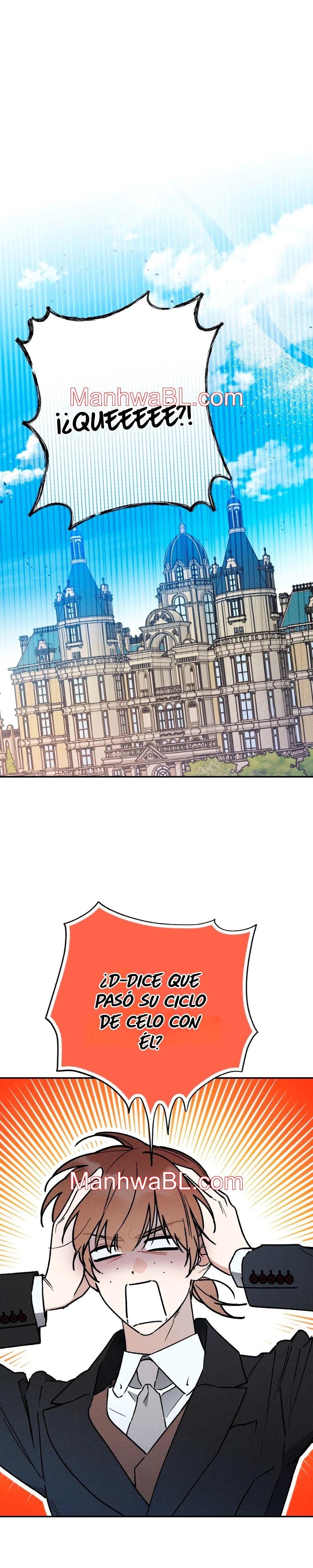 Ocultando que el maldito príncipe es un omega - Capítulo 38 manhwa