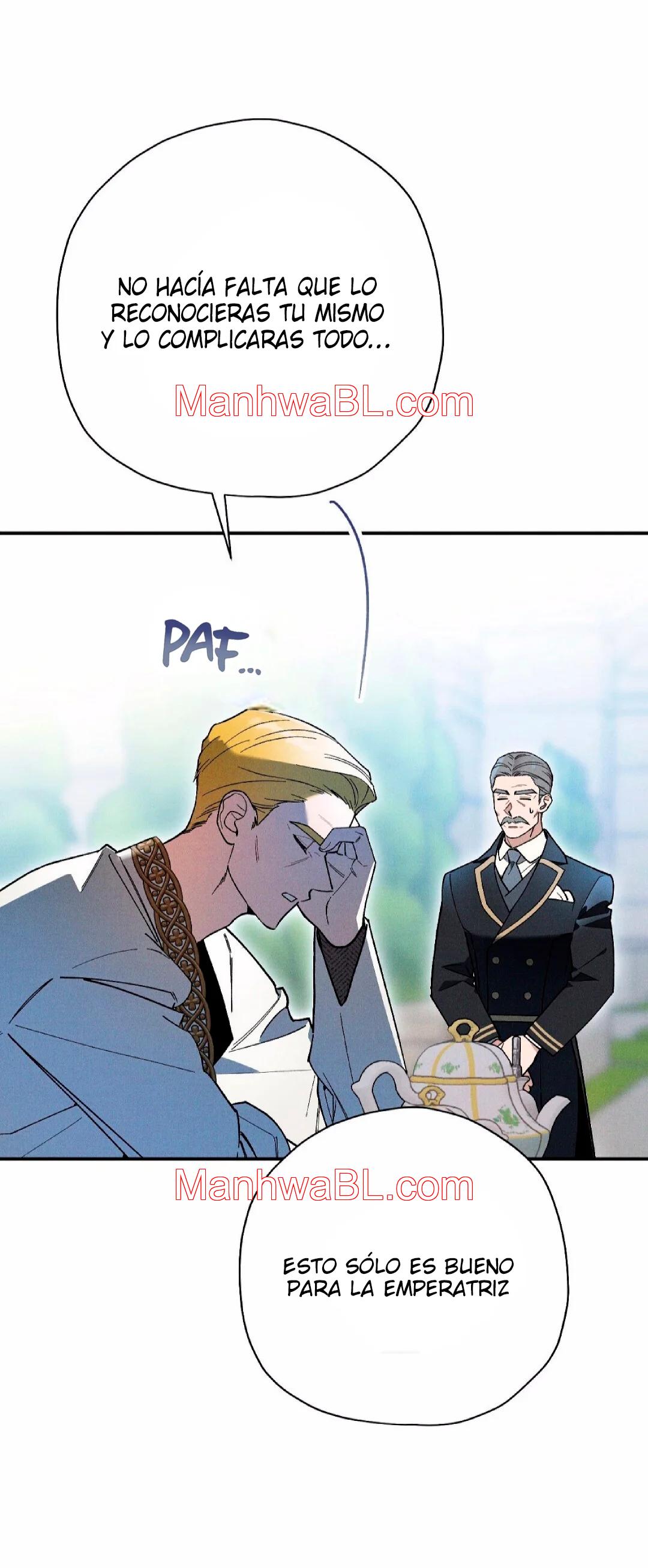 Ocultando que el maldito príncipe es un omega - Capítulo 27 manhwa