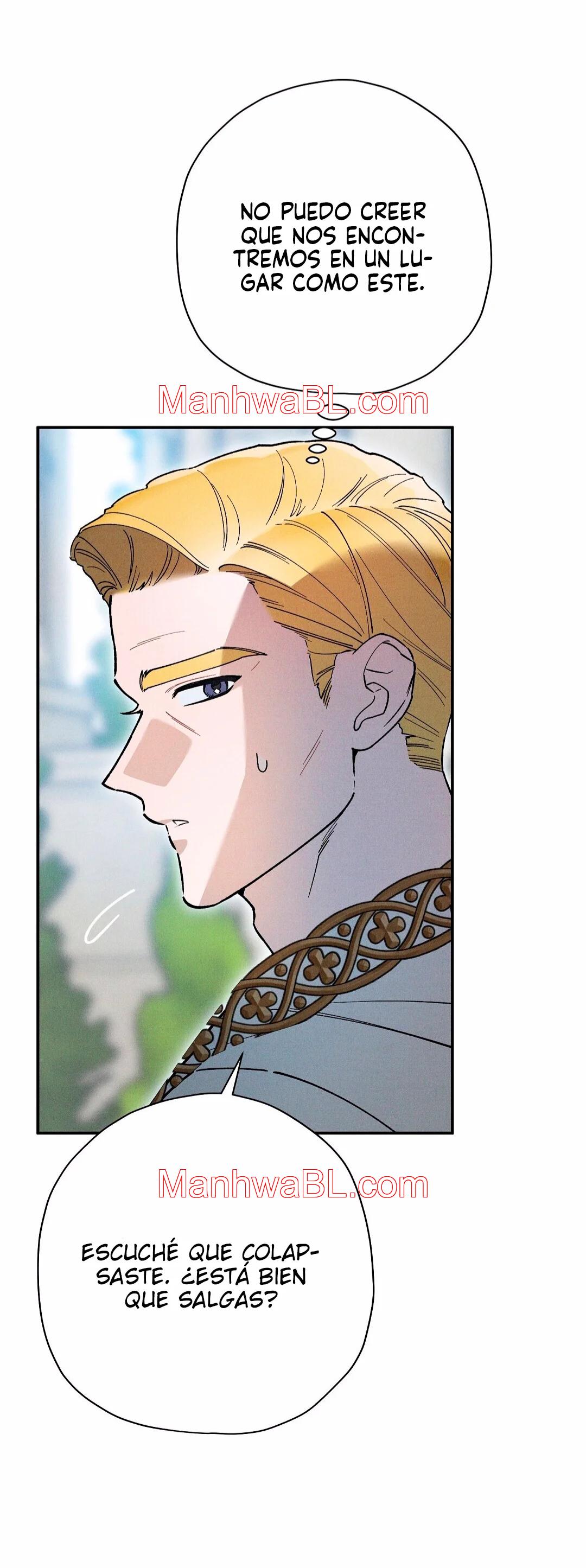 Ocultando que el maldito príncipe es un omega - Capítulo 27 manhwa