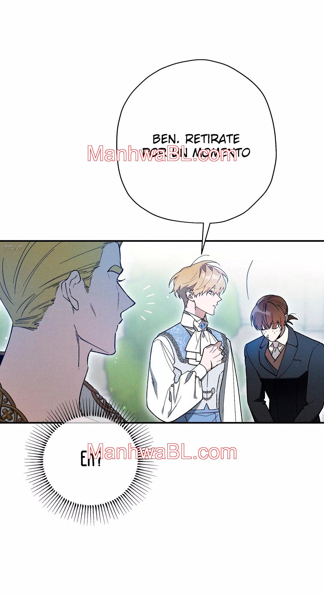 Ocultando que el maldito príncipe es un omega - Capítulo 27 manhwa