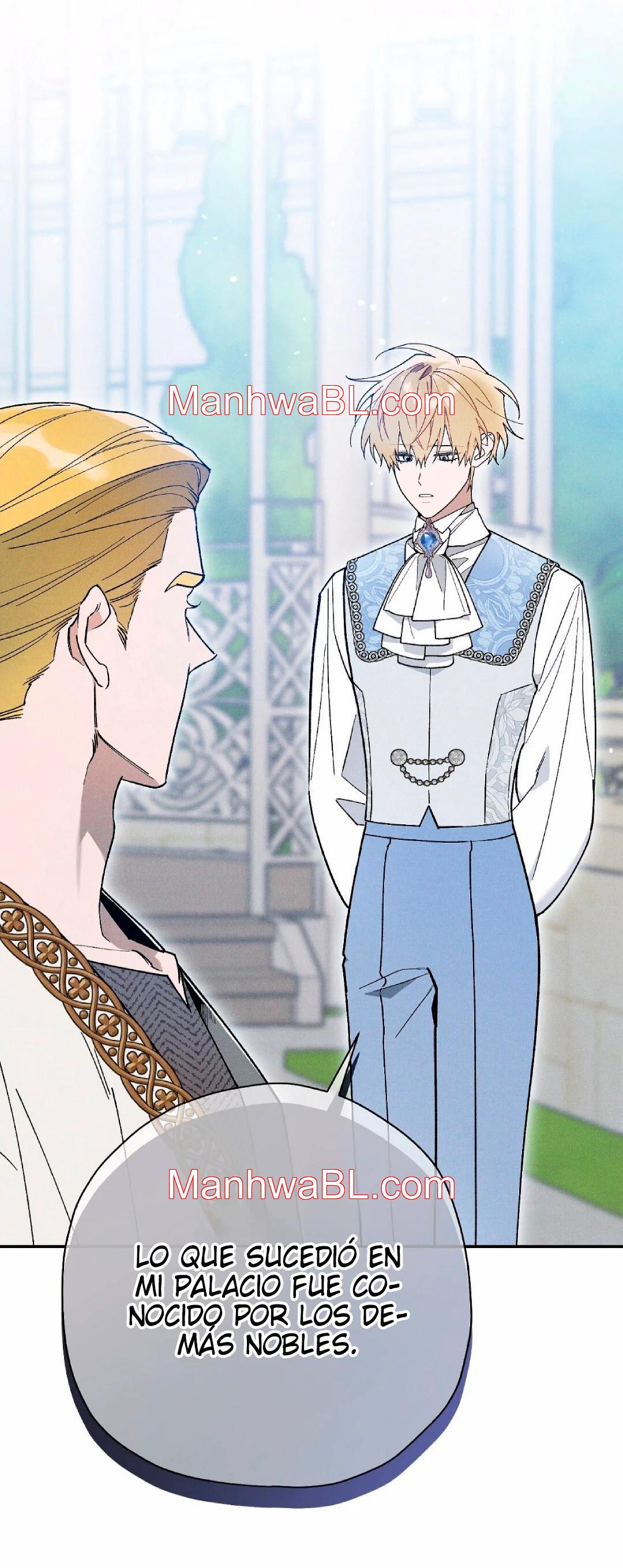 Ocultando que el maldito príncipe es un omega - Capítulo 27 manhwa