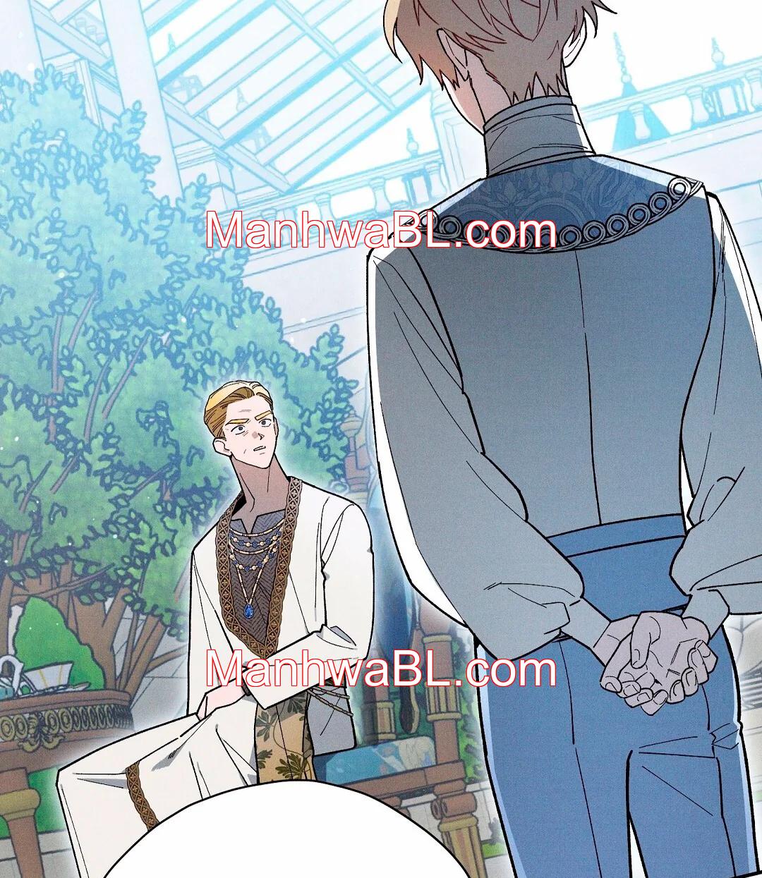 Ocultando que el maldito príncipe es un omega - Capítulo 27 manhwa