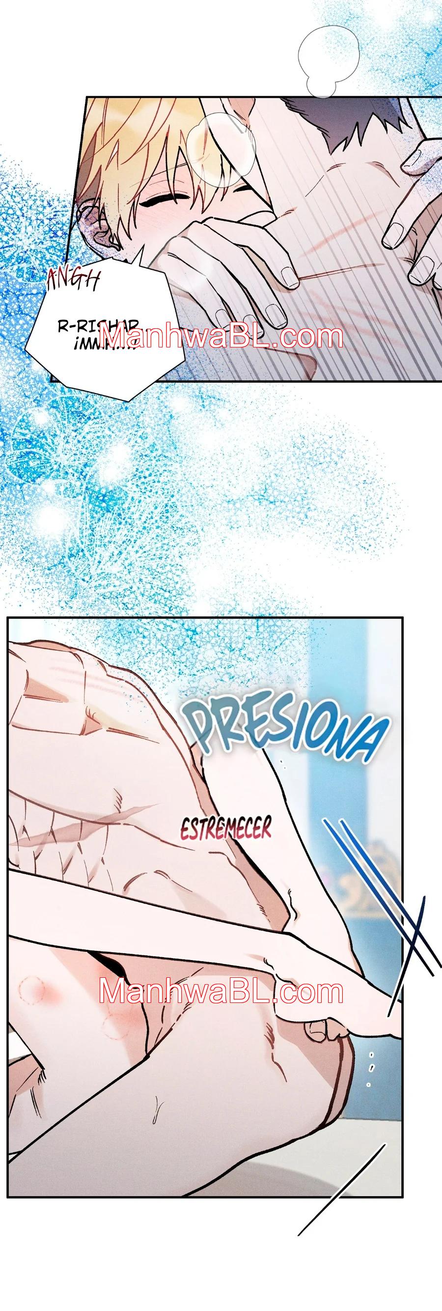 Ocultando que el maldito príncipe es un omega - Capítulo 35 manhwa