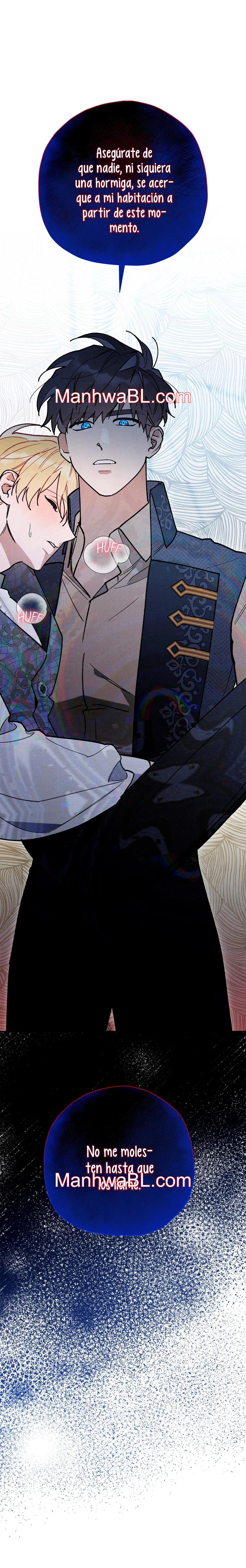Ocultando que el maldito príncipe es un omega - Capítulo 35 manhwa