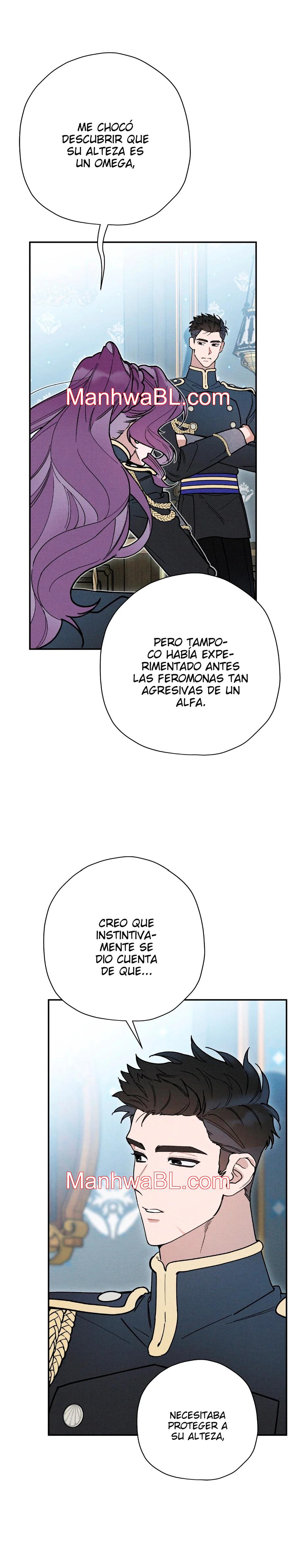 Ocultando que el maldito príncipe es un omega - Capítulo 35 manhwa