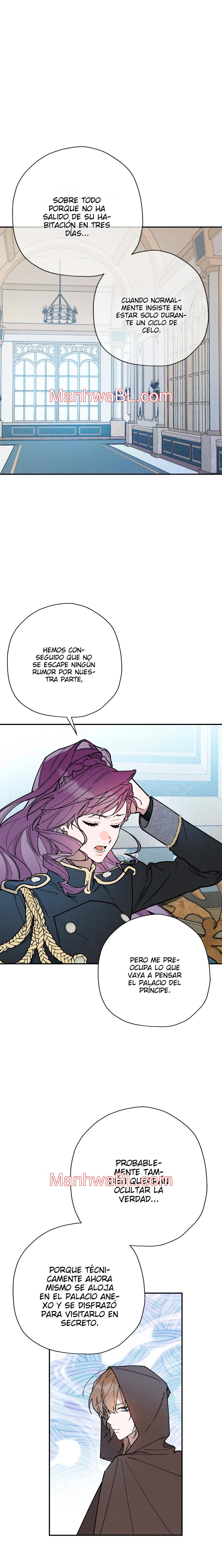Ocultando que el maldito príncipe es un omega - Capítulo 35 manhwa