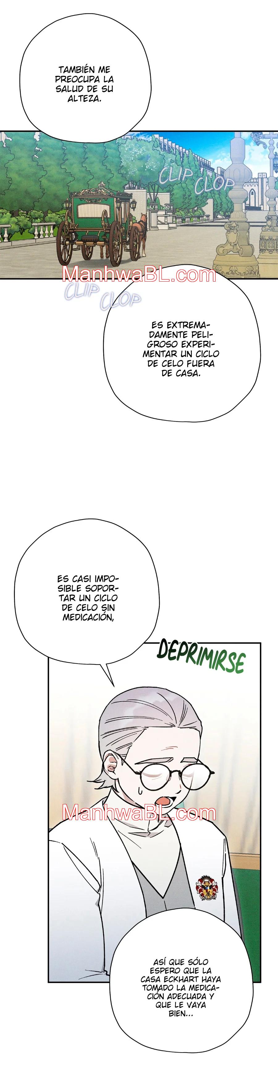Ocultando que el maldito príncipe es un omega - Capítulo 37 manhwa