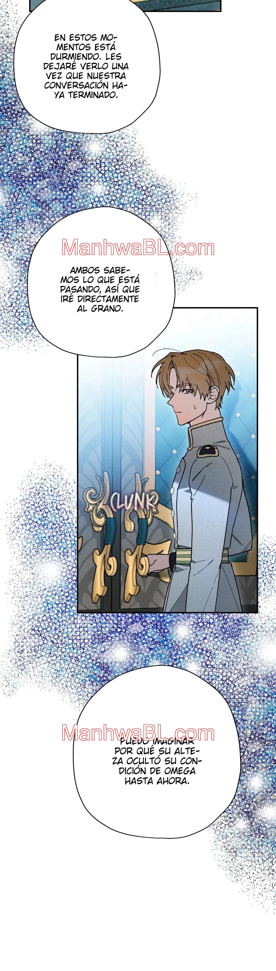Ocultando que el maldito príncipe es un omega - Capítulo 37 manhwa