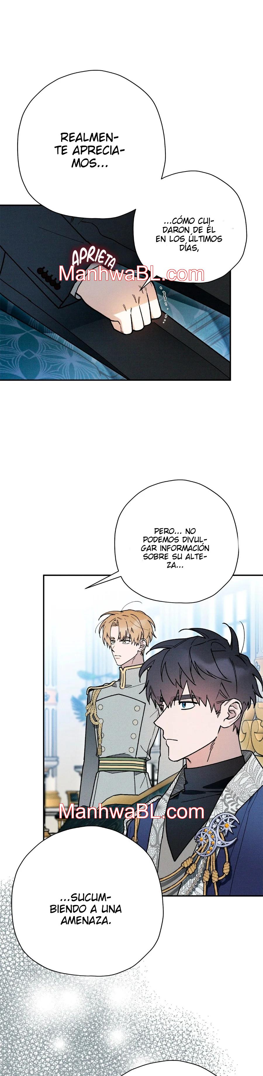 Ocultando que el maldito príncipe es un omega - Capítulo 37 manhwa