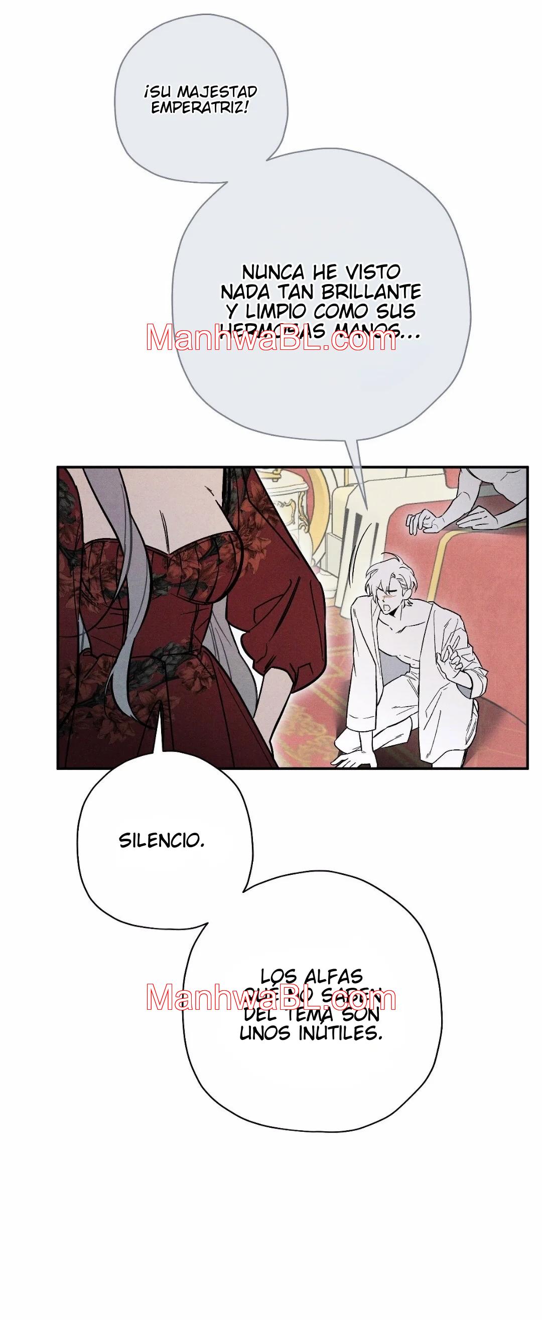 Ocultando que el maldito príncipe es un omega - Capítulo 18 manhwa
