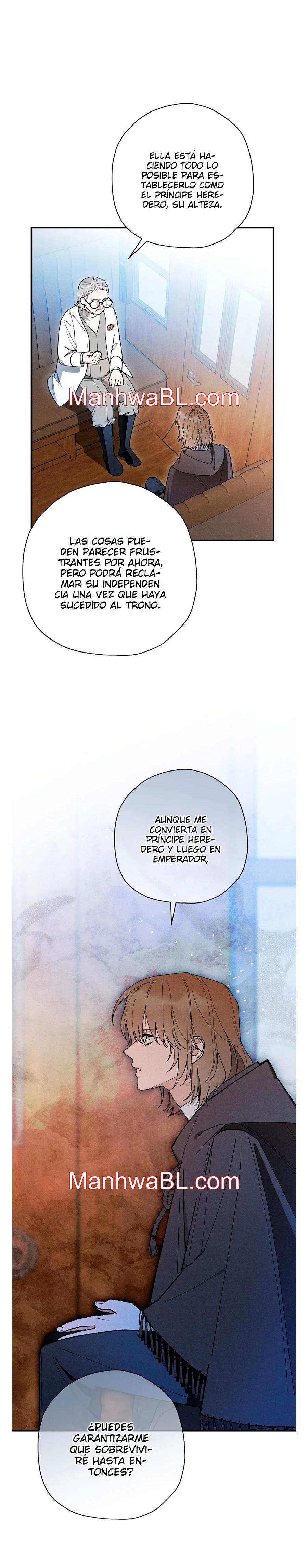 Ocultando que el maldito príncipe es un omega - Capítulo 46 manhwa