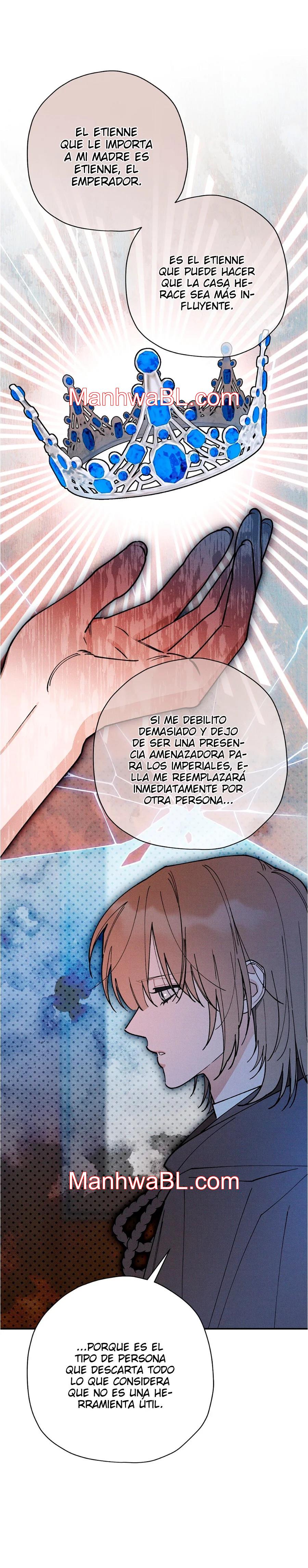 Ocultando que el maldito príncipe es un omega - Capítulo 46 manhwa