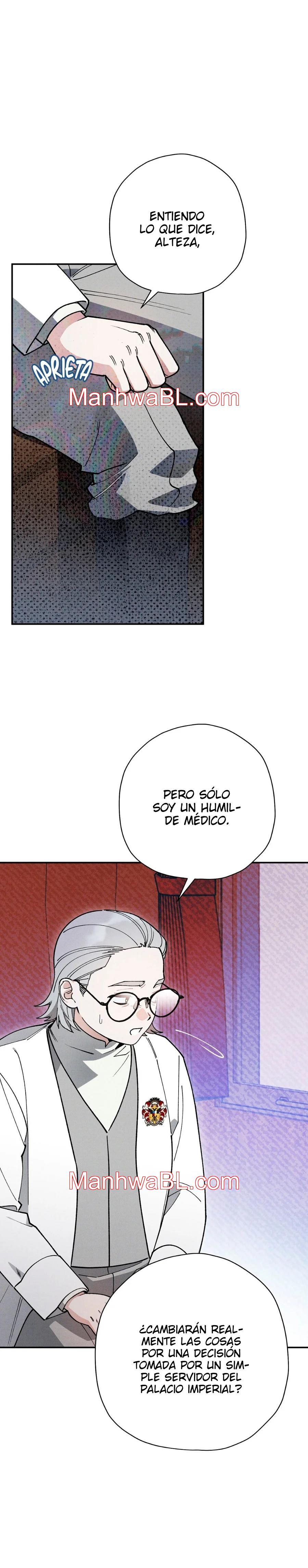 Ocultando que el maldito príncipe es un omega - Capítulo 46 manhwa