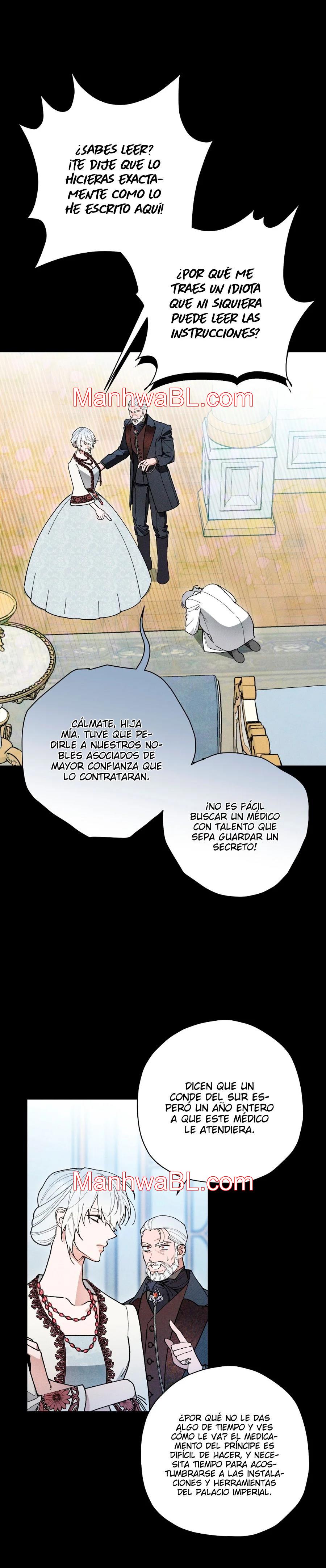Ocultando que el maldito príncipe es un omega - Capítulo 46 manhwa