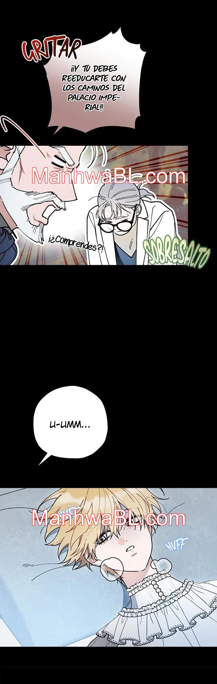 Ocultando que el maldito príncipe es un omega - Capítulo 46 manhwa