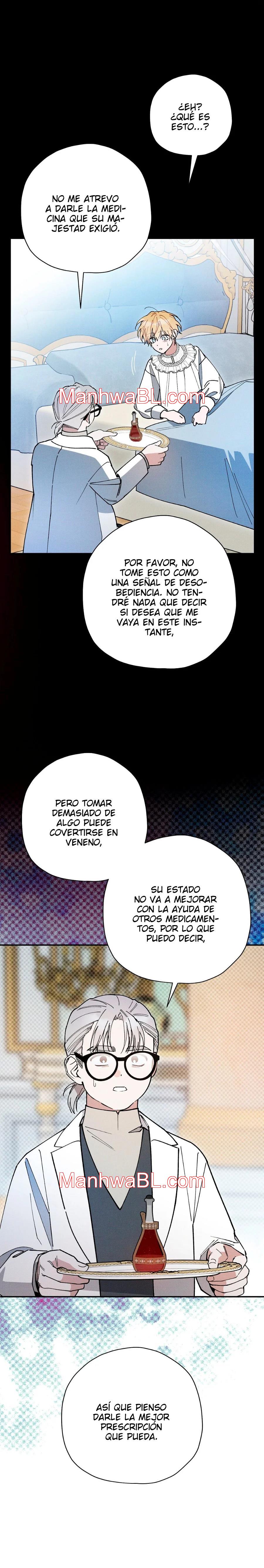 Ocultando que el maldito príncipe es un omega - Capítulo 46 manhwa