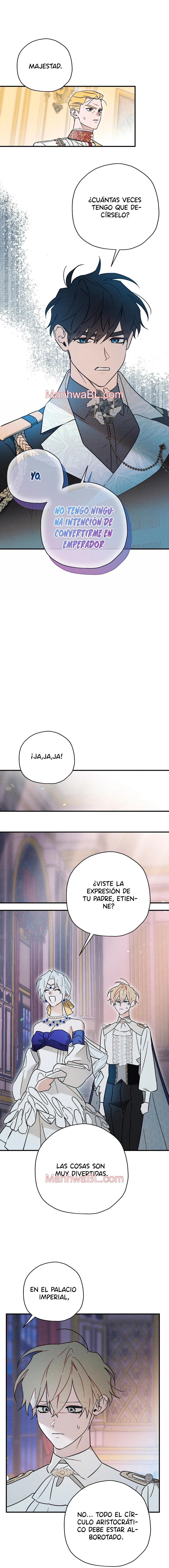 Ocultando que el maldito príncipe es un omega - Capítulo 12 manhwa