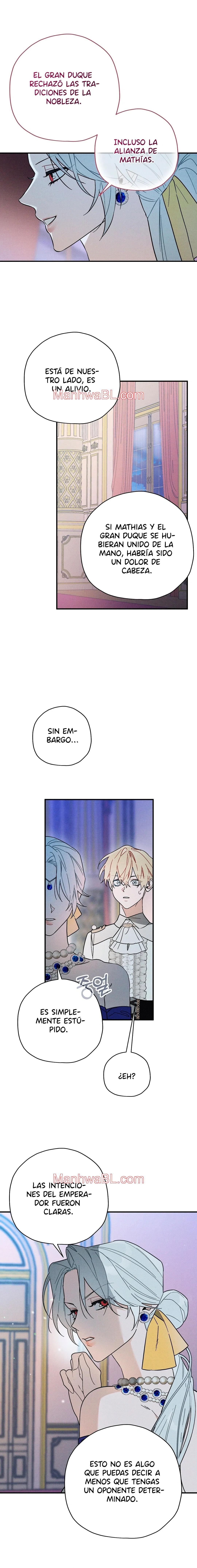 Ocultando que el maldito príncipe es un omega - Capítulo 12 manhwa