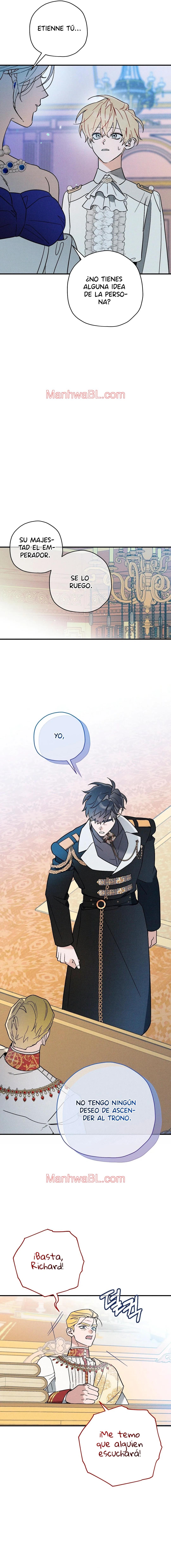 Ocultando que el maldito príncipe es un omega - Capítulo 12 manhwa