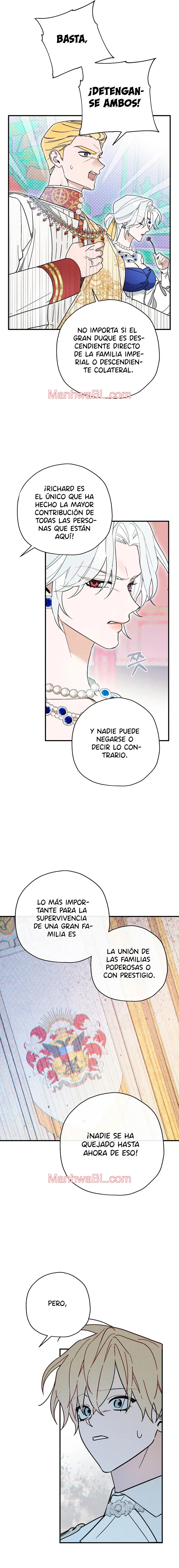 Ocultando que el maldito príncipe es un omega - Capítulo 12 manhwa
