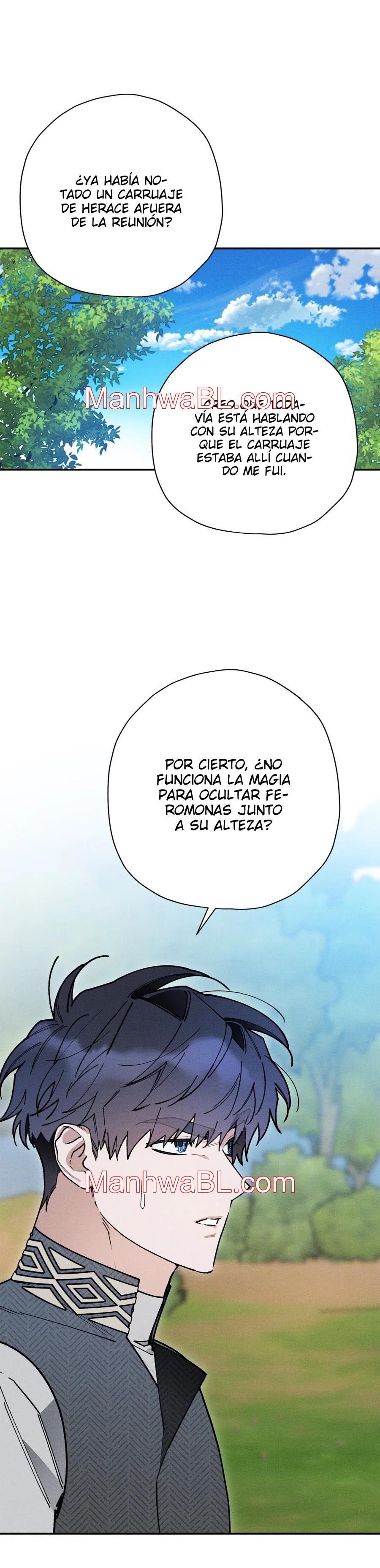 Ocultando que el maldito príncipe es un omega - Capítulo 50 3 manhwa