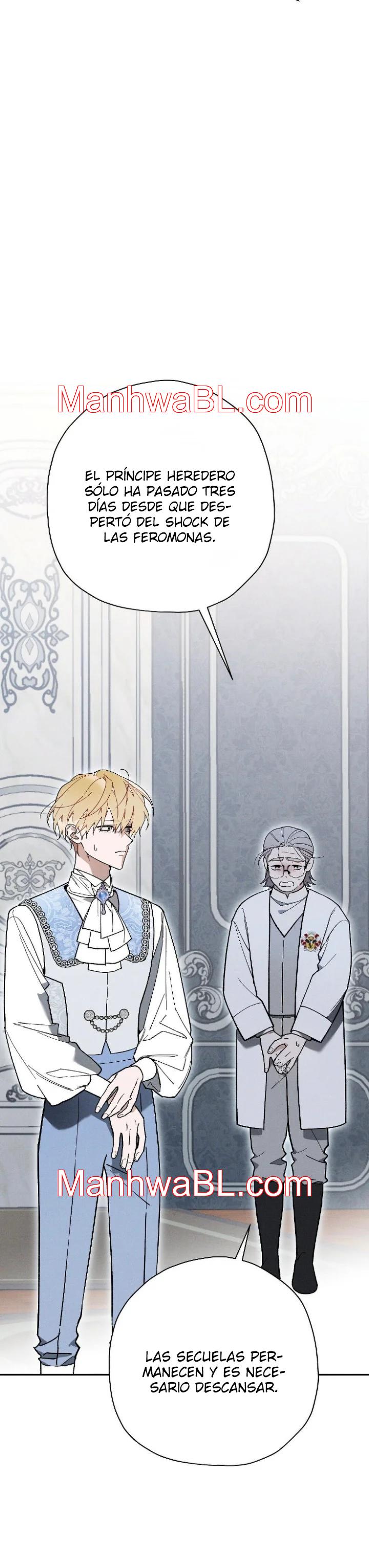 Ocultando que el maldito príncipe es un omega - Capítulo 26 manhwa