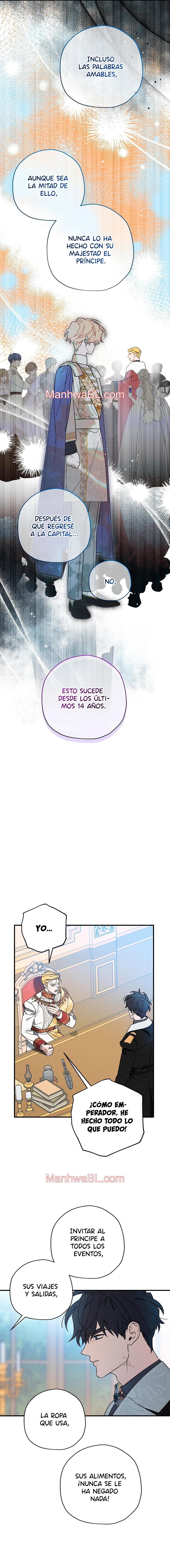 Ocultando que el maldito príncipe es un omega - Capítulo 13 manhwa