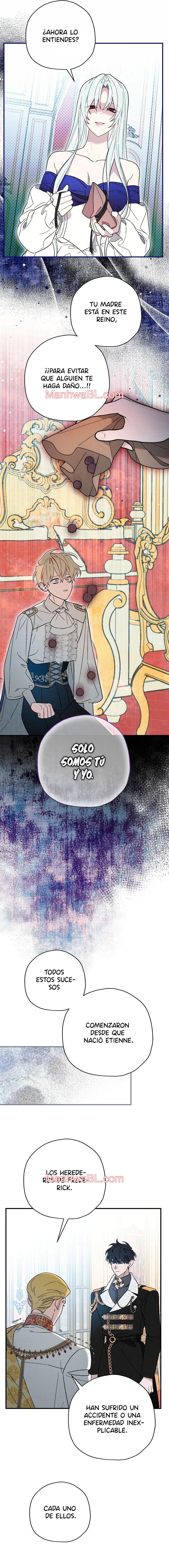 Ocultando que el maldito príncipe es un omega - Capítulo 13 manhwa