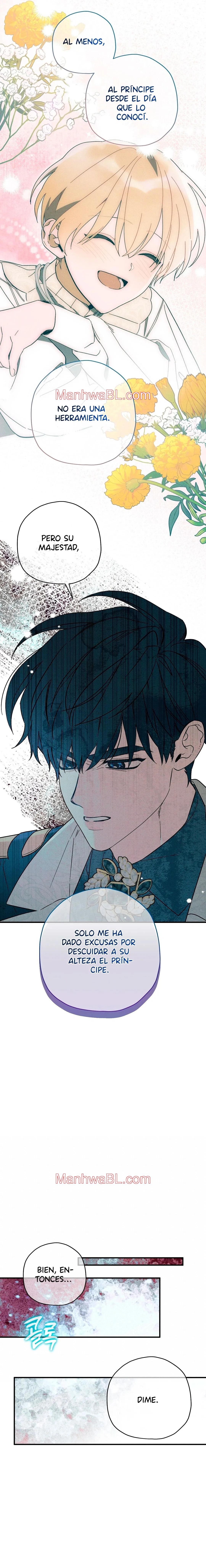 Ocultando que el maldito príncipe es un omega - Capítulo 13 manhwa