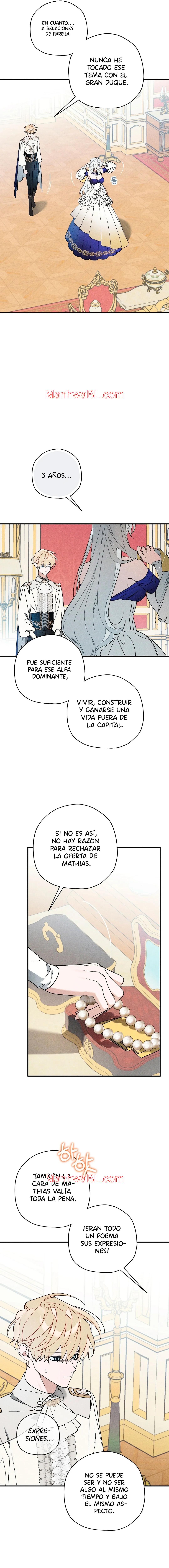 Ocultando que el maldito príncipe es un omega - Capítulo 13 manhwa