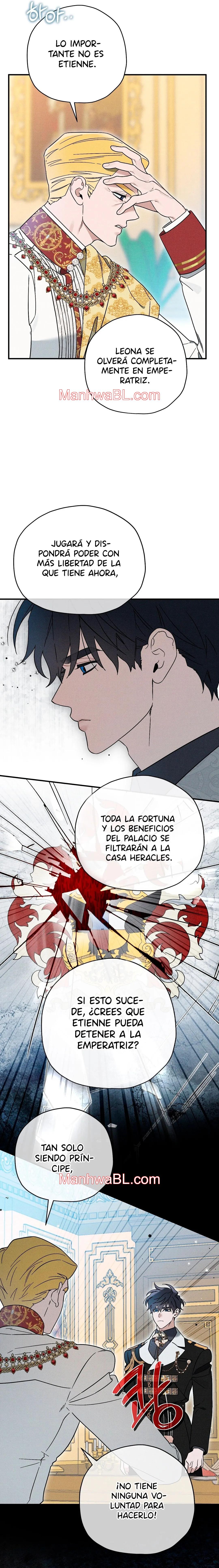 Ocultando que el maldito príncipe es un omega - Capítulo 13 manhwa