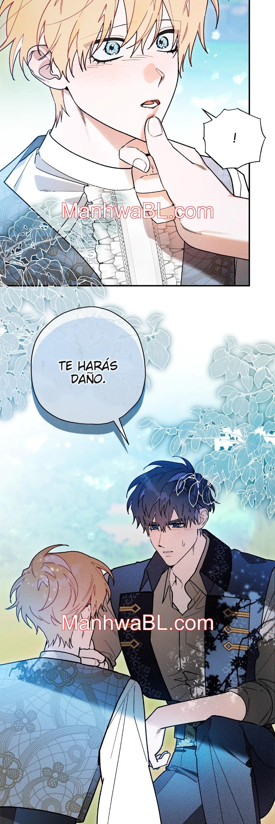 Ocultando que el maldito príncipe es un omega - Capítulo 33 manhwa