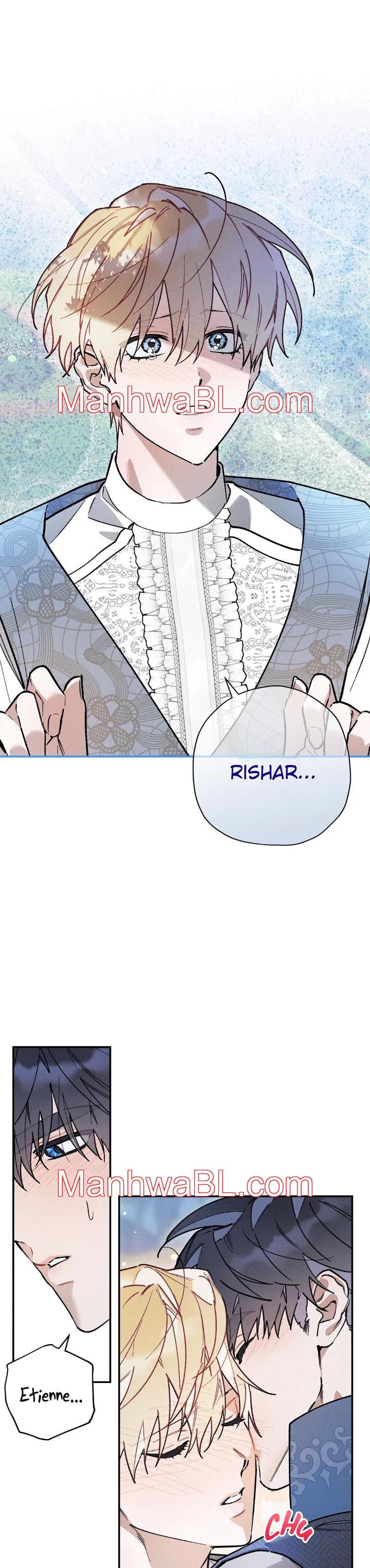 Ocultando que el maldito príncipe es un omega - Capítulo 33 manhwa