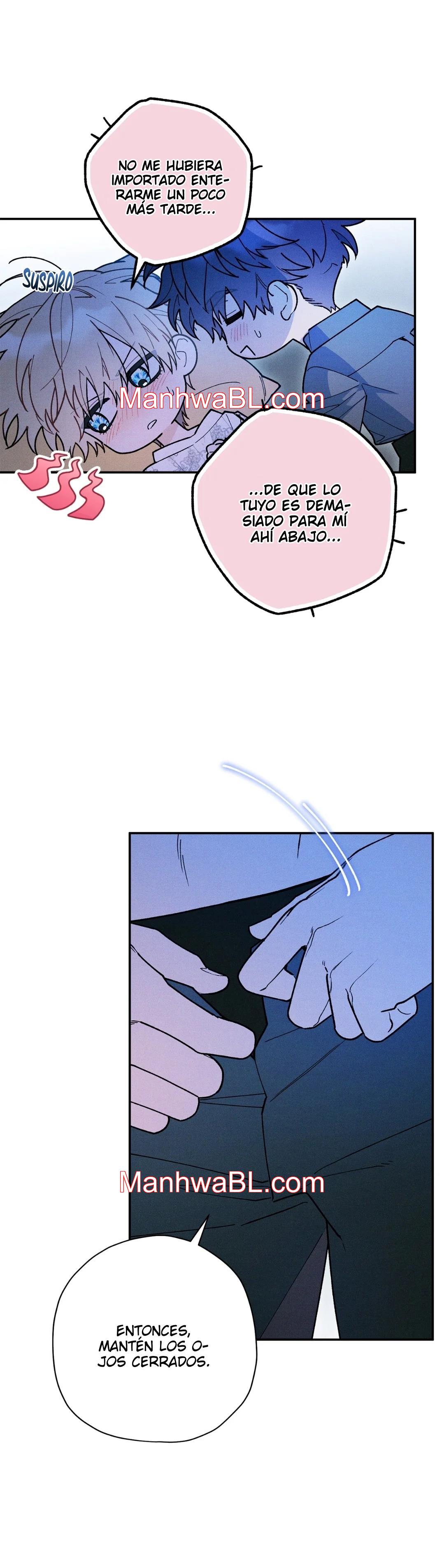 Ocultando que el maldito príncipe es un omega - Capítulo 45 manhwa