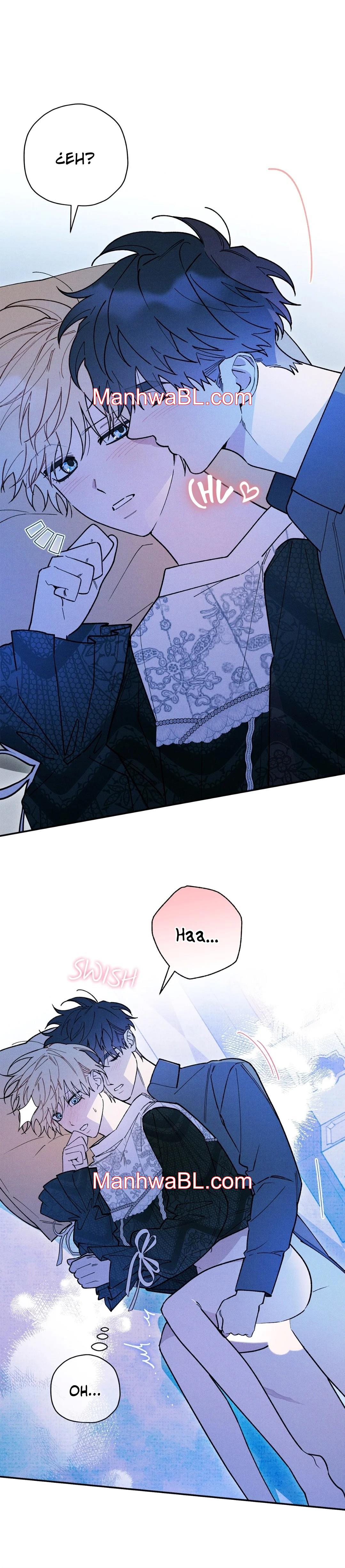 Ocultando que el maldito príncipe es un omega - Capítulo 45 manhwa