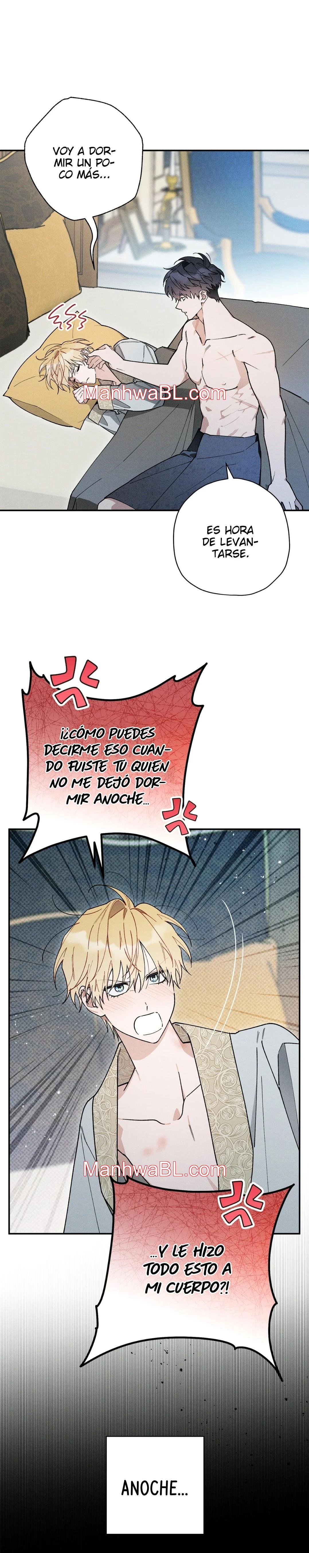 Ocultando que el maldito príncipe es un omega - Capítulo 45 manhwa