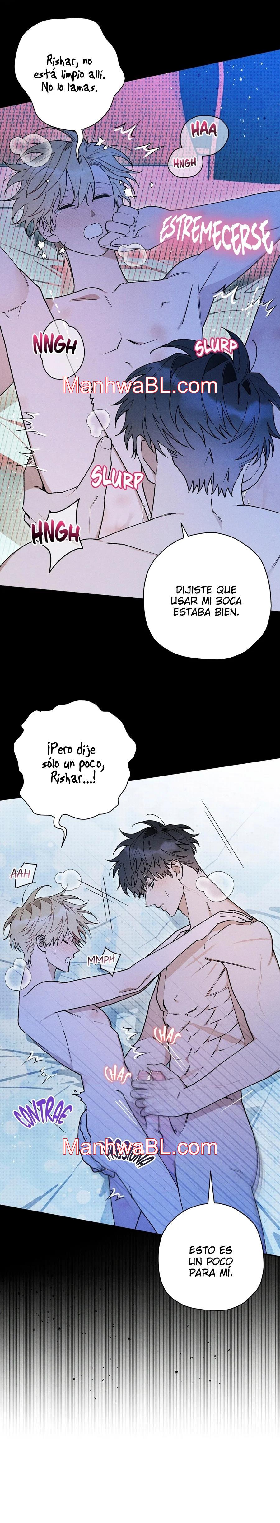 Ocultando que el maldito príncipe es un omega - Capítulo 45 manhwa