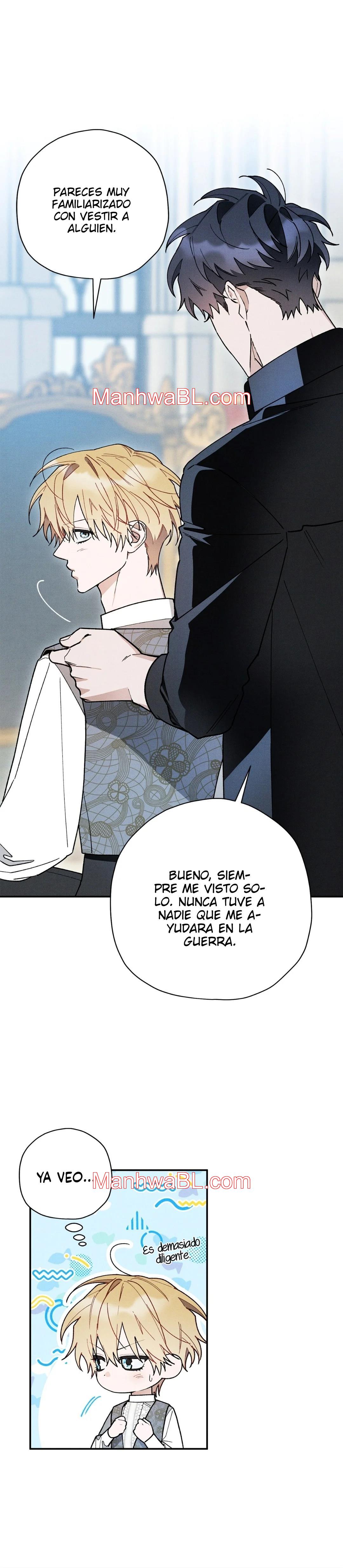 Ocultando que el maldito príncipe es un omega - Capítulo 45 manhwa