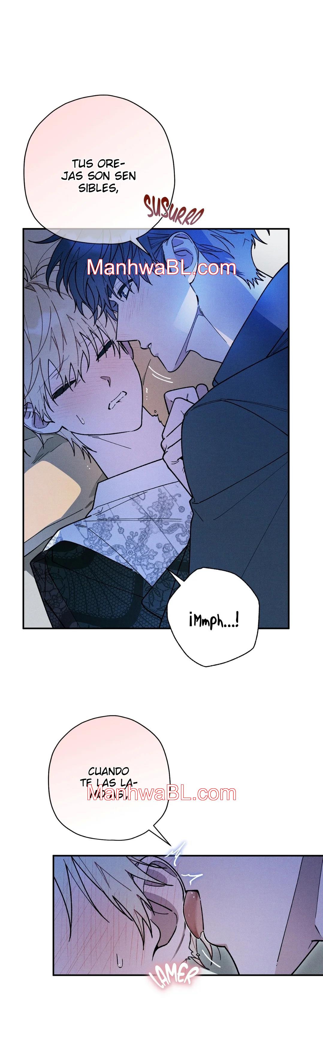 Ocultando que el maldito príncipe es un omega - Capítulo 45 manhwa