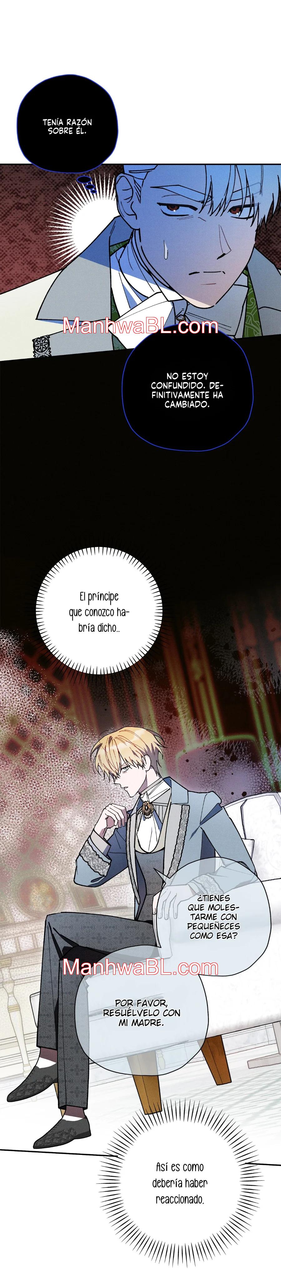 Ocultando que el maldito príncipe es un omega - Capítulo 51 manhwa