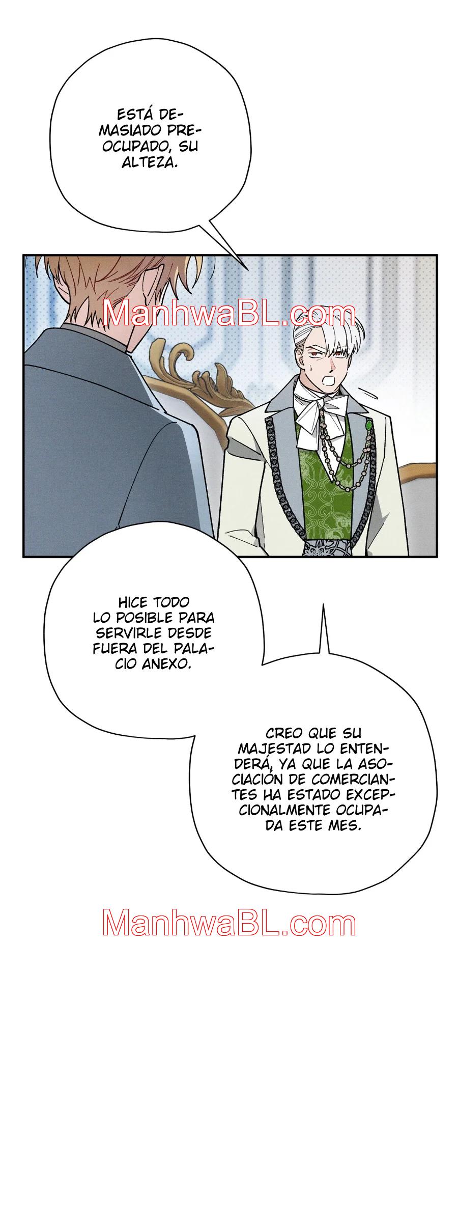 Ocultando que el maldito príncipe es un omega - Capítulo 51 manhwa