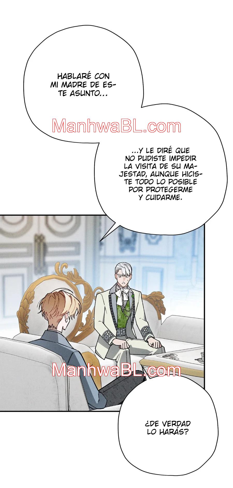 Ocultando que el maldito príncipe es un omega - Capítulo 52 manhwa
