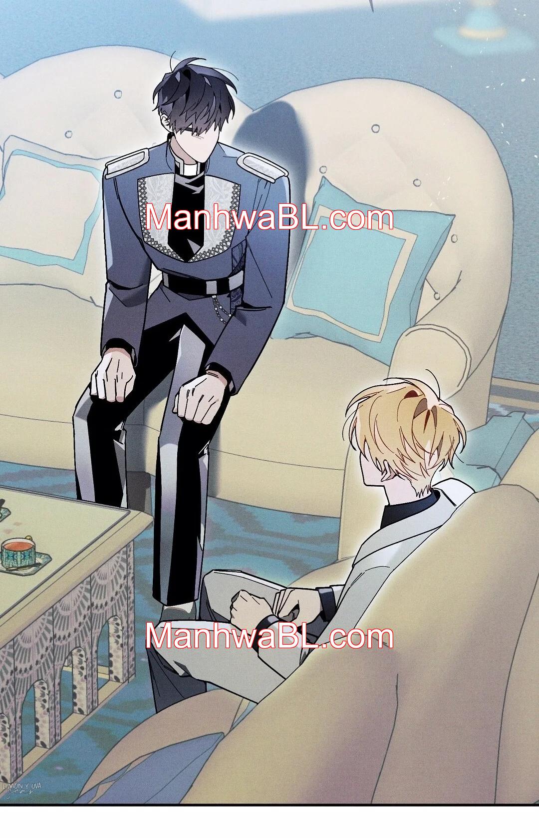Ocultando que el maldito príncipe es un omega - Capítulo 24 manhwa